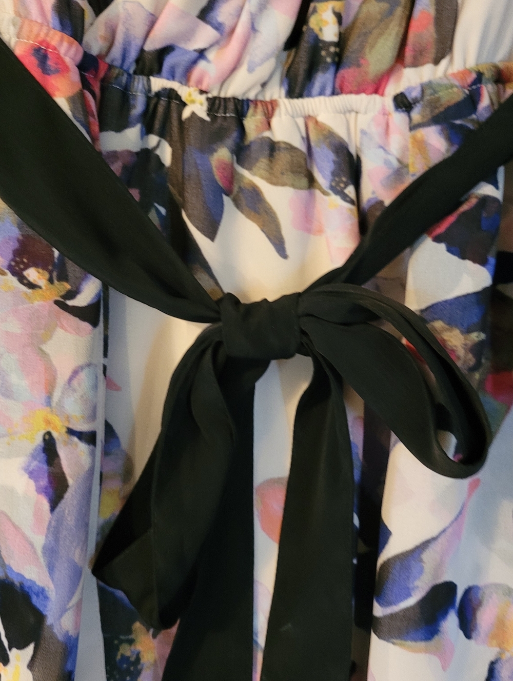 NWT Simply Vera Wang sleevless floral dress - M         A20 - Picture 6 of 12